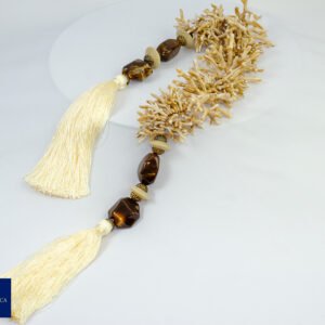 Colar de mesa Noronha creme