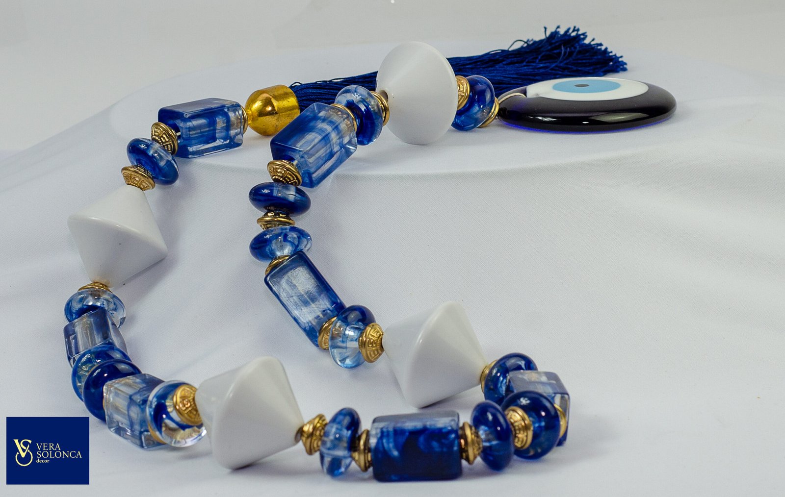 Colar de mesa com olho grego grande - Image 5