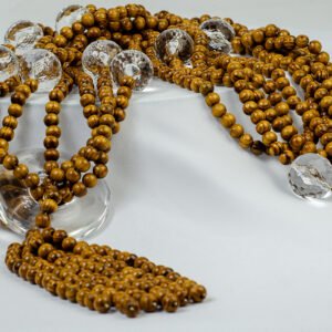 Colar de mesa rústico solar